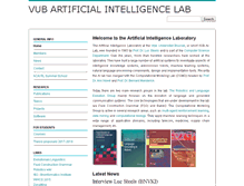 Tablet Screenshot of ai.vub.ac.be